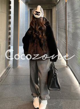 COCO ZONE 刘 一一 “墨尔本”美利奴羊毛皮皮草 CD2A3152