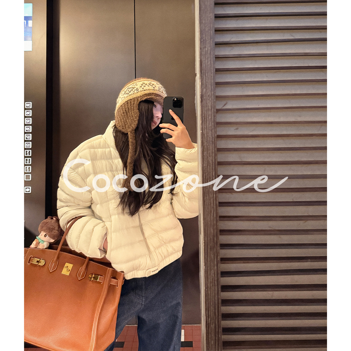 COCO ZONE 刘一一 90白鹅绒经典运动风舒适感鹅绒服 CD2A2540