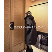 ZONE 刘一一 派克鹅 COCO 90鹅绒连帽运动风鹅绒服 CD2A2462
