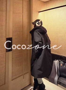 COCO ZONE 刘一一 “派克鹅”90鹅绒连帽运动风鹅绒服 CD2A2462