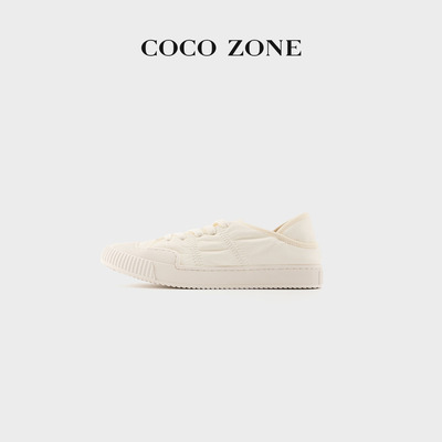 COCO ZONE刘一一低帮帆布休闲鞋CF2B1121