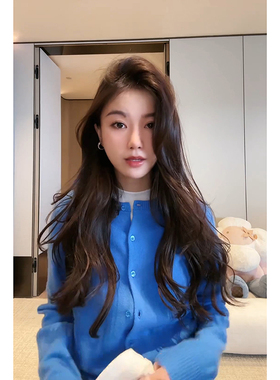 COCOZONE刘11早春来信2026新款100绵羊毛学院风针织开衫外套女