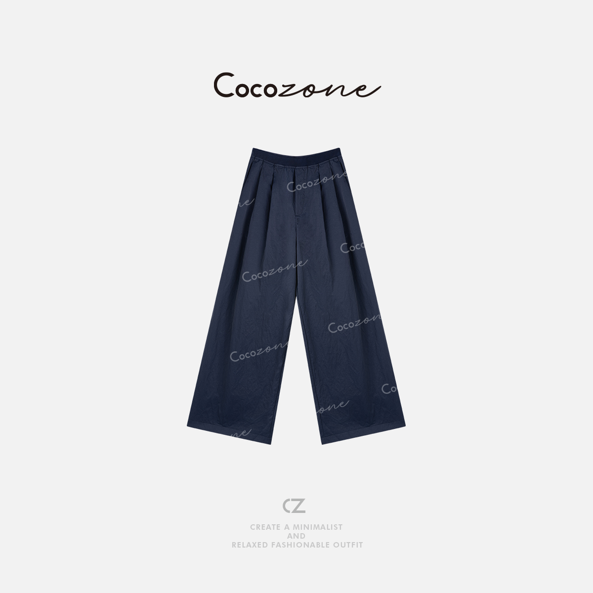 COCO ZONE 刘112025新款伞兵工装裤轻薄休闲女式简约休闲运动裤