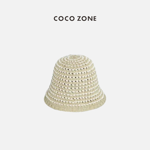 网眼圆顶帽子修饰脸型渔夫帽 夏季 23C29344 ZONE COCO