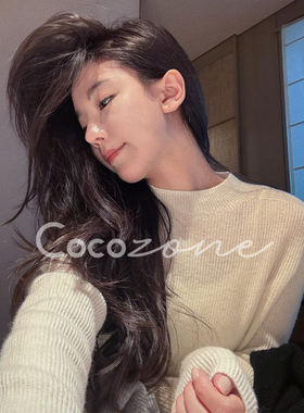 COCO ZONE 刘一一【100山羊绒】暖冬圆领毛织上衣 CD2A2651