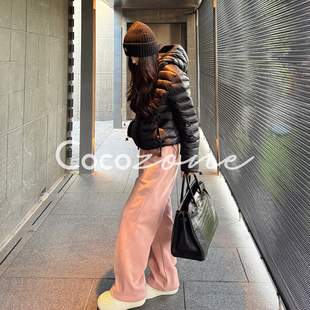 ZONE 抽绳系带垂坠感休闲裤 刘 两穿卫裤 CD1A1696 一一 COCO