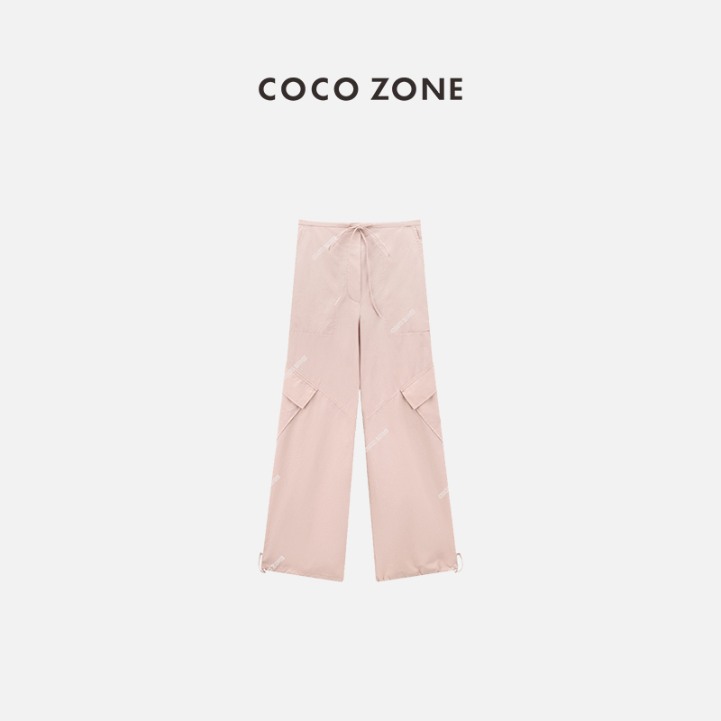 COCOZONE宽松休闲裤女裤子夏季