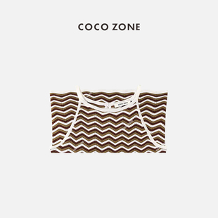 百搭条纹简约背心吊带 COCO 23C18169 时尚 2023新款 ZONE 刘一一
