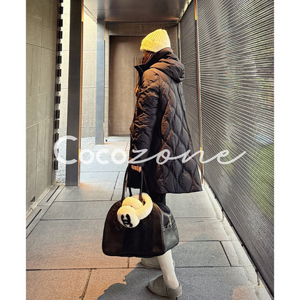 COCO ZONE 刘 一一 90白鹅绒拉链鹅绒服 CD2A3090