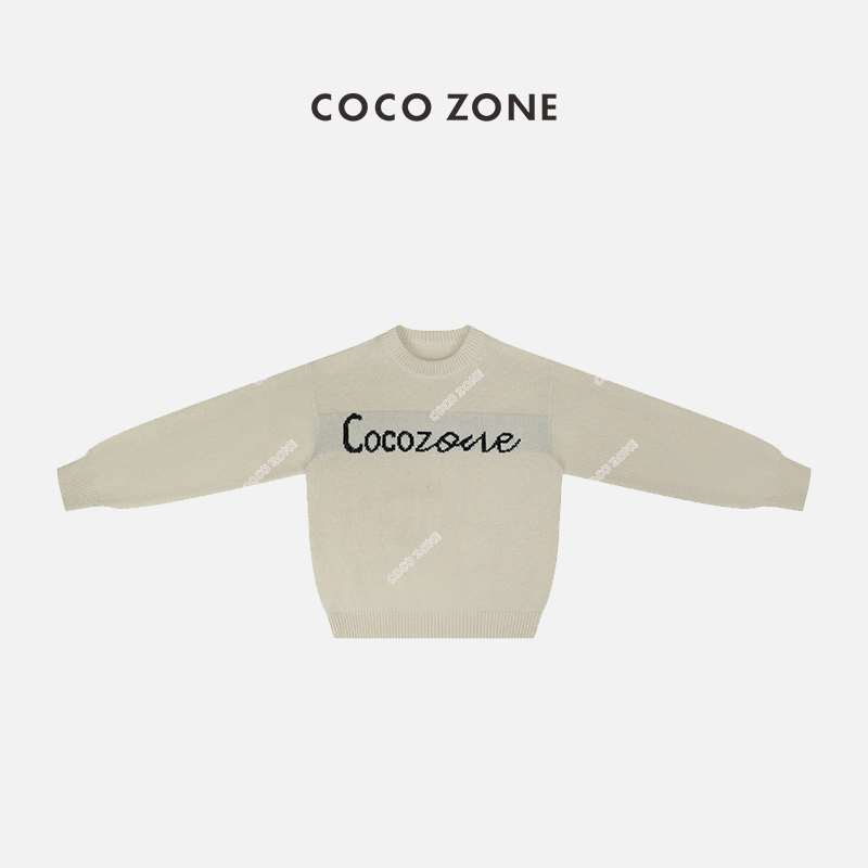 COCOZONE高级感纯色百搭毛衣