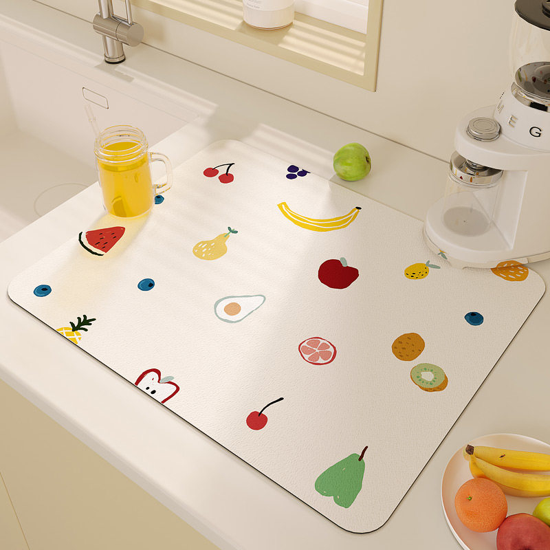 厨房台面沥水垫水槽边吸水垫灶台洗碗池沥水垫防滑隔热多功能垫子,居家布艺,厨房地垫,淘宝优惠券,粉丝福利购,淘宝优惠卷