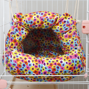 猫咪吊床挂窝封闭式 保暖宠物窝猫笼子用笼子专用睡袋 吊篮猫窝冬季