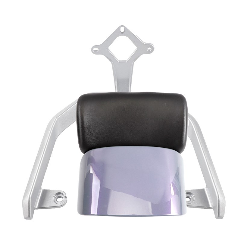 适用爱玛凌骏FB52电动车尾架后靠背扶手靠垫铝合金拉手支架衣架