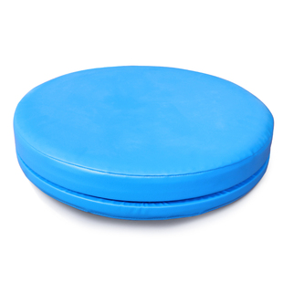 感统失调训练器材长方形上下旋转盘前庭教具儿童平衡协调圆形玩具