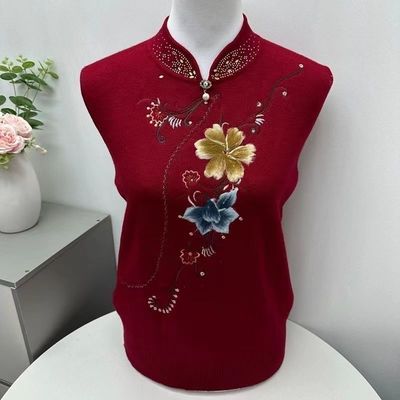 妈妈装一体绒毛衣秋冬季