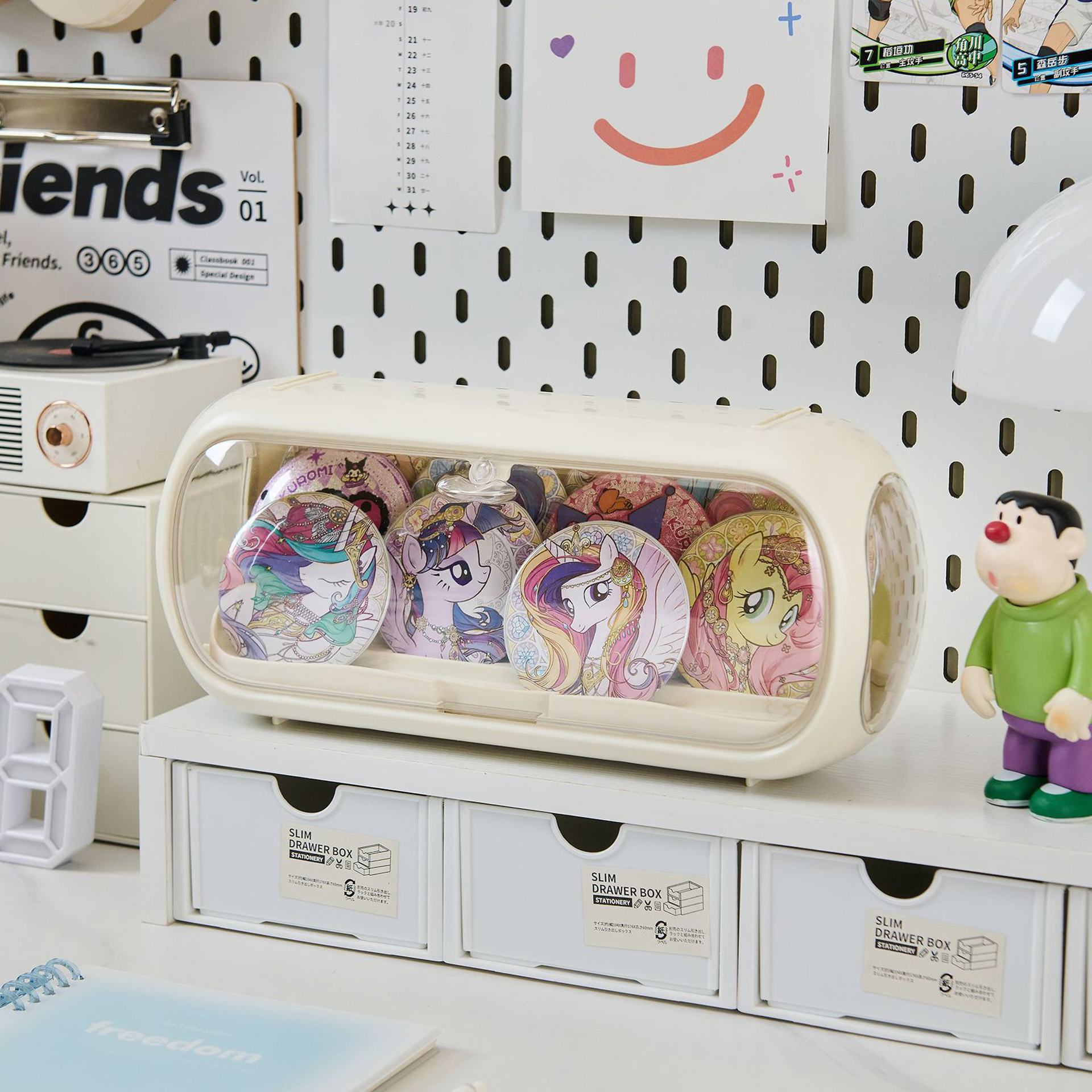 密封防潮太空舱动漫周边收纳盒子