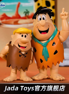 预定 Jada toys 1/12 摩登原始人 家乐氏 弗雷德巴尼可动手办人偶