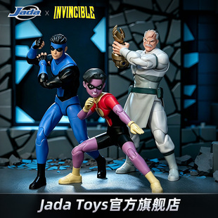 预定 Jadatoys 无敌少侠 Invincible 马克 征服者 奥利弗可动手办