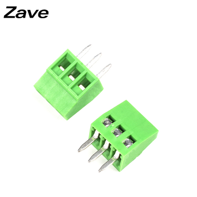 热销KF128接线端子2P 3P接线柱2.54/3.81/5.08MM间距5.0螺钉式可