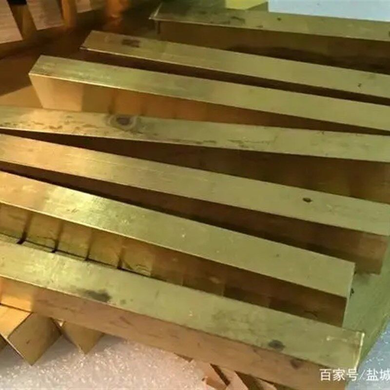 热销速发厂T2紫铜带紫铜管黄铜棒实心圆铜棒铜排各种尺寸方棒加工