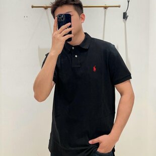 美式保罗男士短袖POLO衫夏季商务休闲纯棉刺绣小马标翻领T恤现货