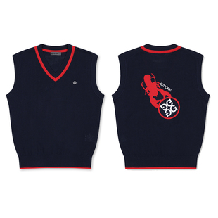 针织衫 25FW新款 毛衣无袖 高尔夫球服装 G4训练下场马甲背心男士