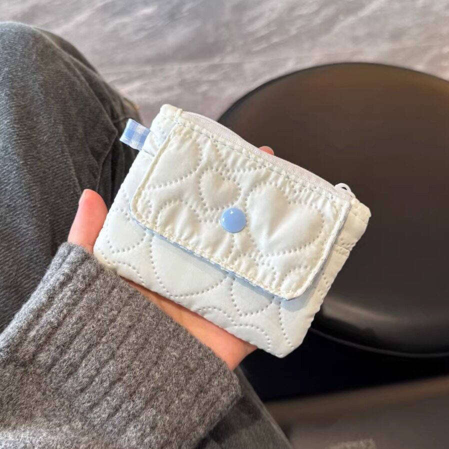 新款拉链卡包证件收纳包高颜值ins风零钱包迷你小包女随身耳机包