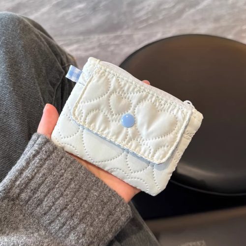 新款拉链卡包证件收纳包高颜值ins风零钱包迷你小包女随身耳机包