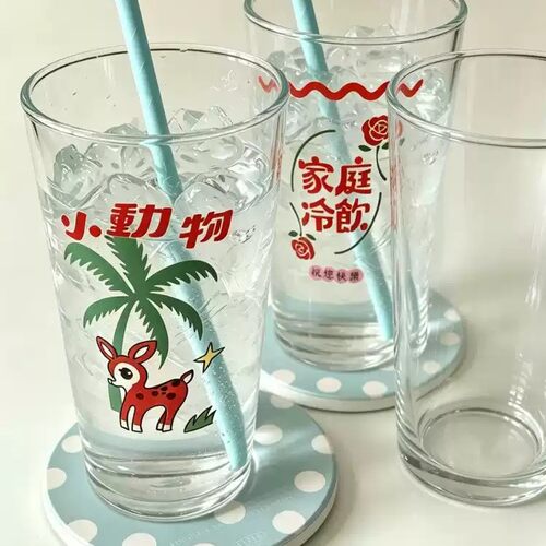 特别好看的透明玻璃杯
