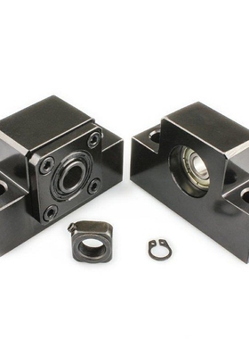 丝杠固定支座BUN8 BTN6 10 12 15 20 25 C-BSW30 BSWE BSWN BSWR