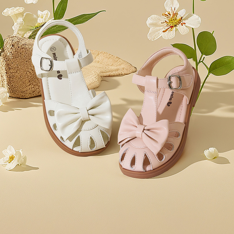 迷你巴拉女童宝宝防滑透气凉鞋