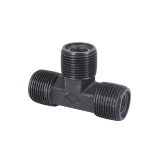 液压弯头三通直通直角公制双O型外丝弯头14/16/18/20/27A型管接头