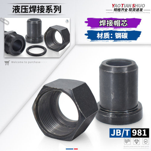 高压碳钢焊接帽芯规格齐全