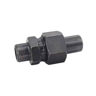 液压焊接式直通管接头970高压碳钢油管DN15/20/25钢管螺纹活接头