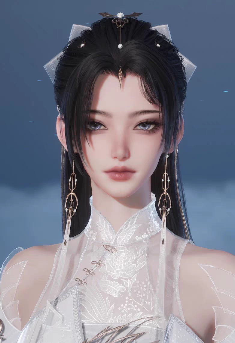 Maruko丸子呦原创 诛仙世界端游捏脸数据 青云成女01 御姐