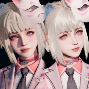 甜花酪 明日之后脸码 明日捏脸 女 浓颜系经典版 人类半人通用