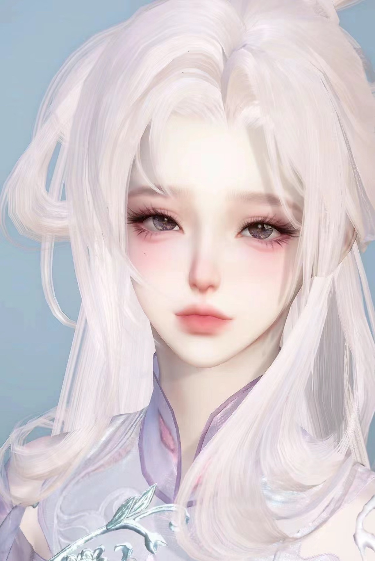 芙蓉｜逆水寒手游捏脸数据女角色通用 原版