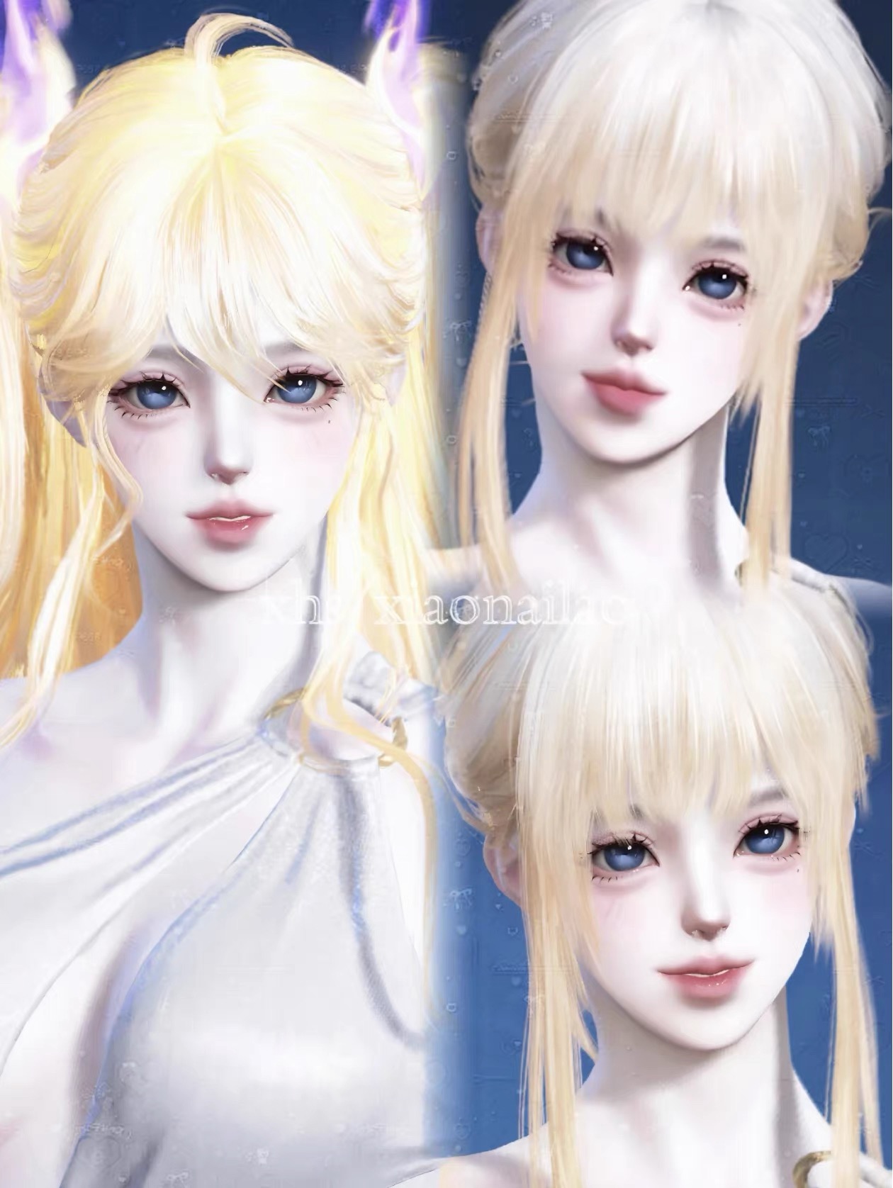 小腮红|永劫无间手游捏脸数据 季莹莹捏脸 女角色通用