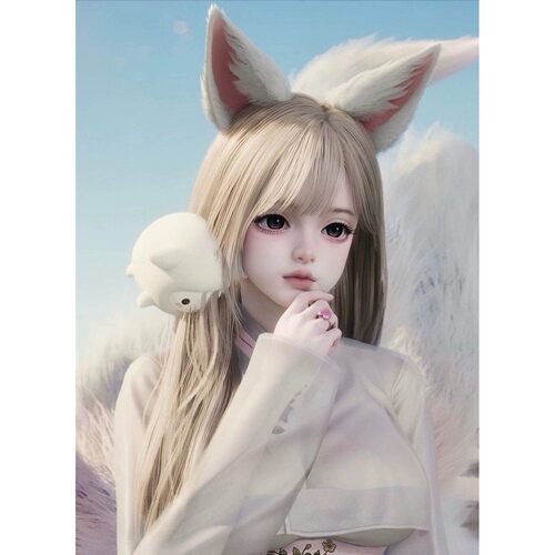 悠悠 带体型 AION2 永恒之塔2捏脸女通用台服韩服国际服通用