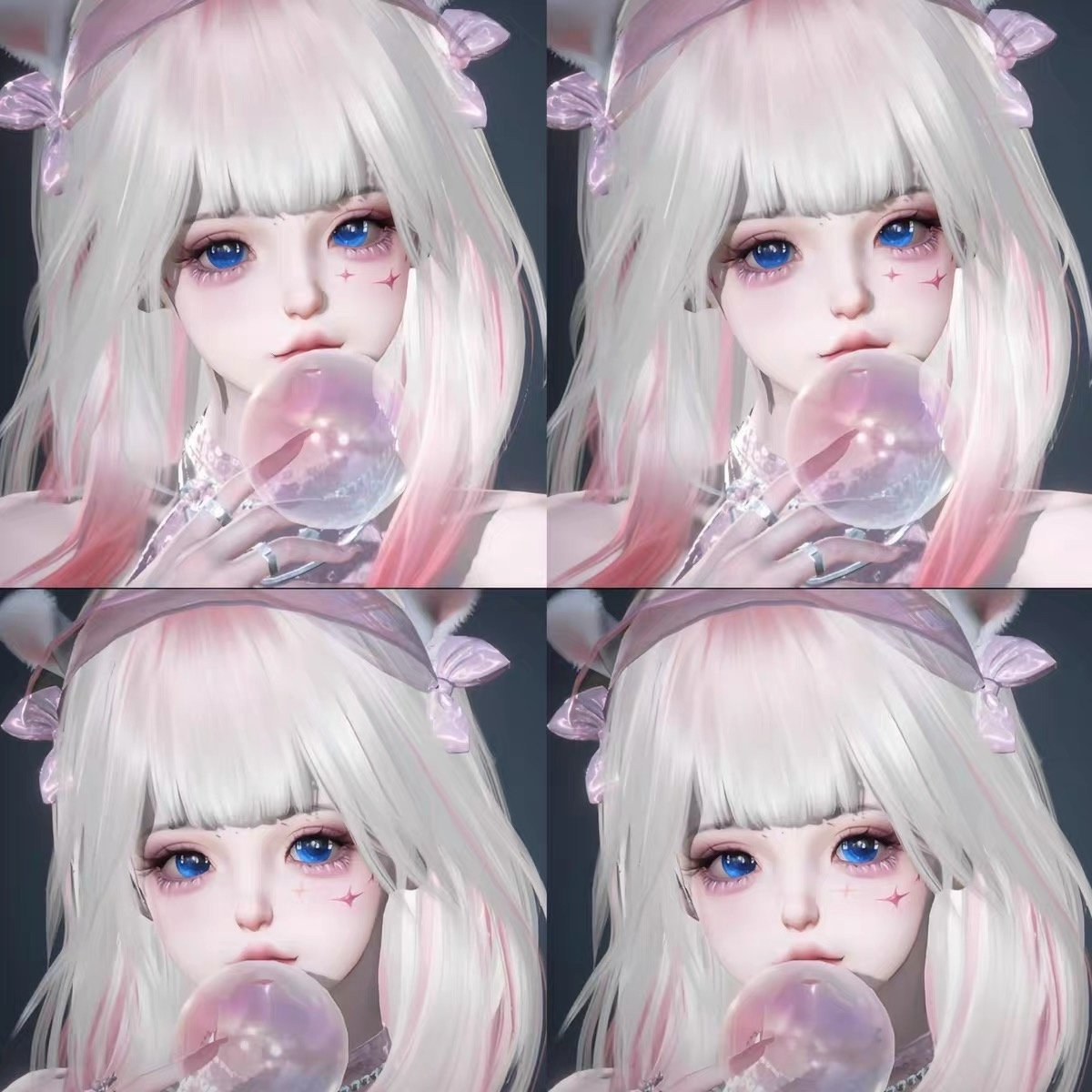 【秒发】周五｜LinaBell 可爱妹宝脸  逆水寒手游捏脸女通用 原版