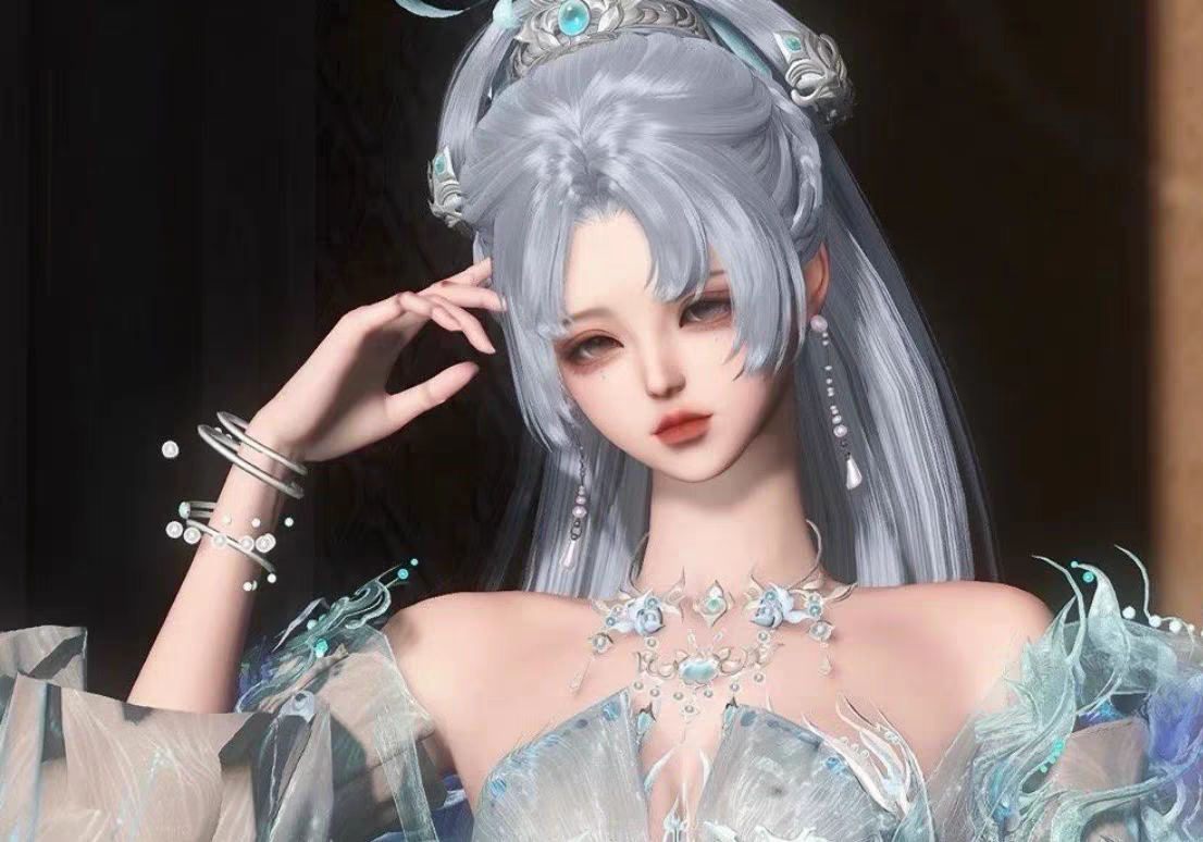 【露娜】逆水寒OL端游捏脸女云瑶素问 九灵 碎梦 荒羽 小体型