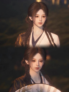 终于找到了喜欢的脸 燕云十六声端游手游通用女捏脸 全门派通用