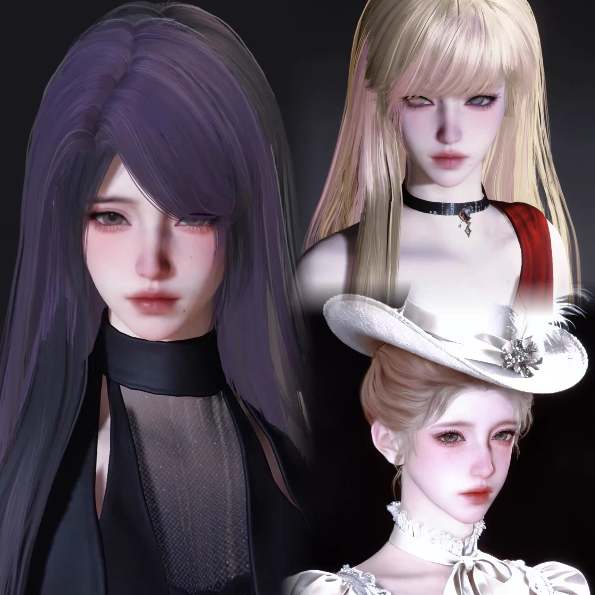 秒发3款 Skye&绫（小妈感）&Margaret｜jig无事 恋与深空捏脸