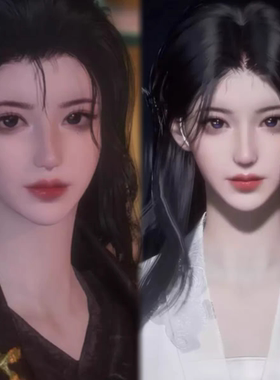 秒发2 美艳蛇感 瓜瓜原创 燕云十六声捏脸女端游手游全门派通用