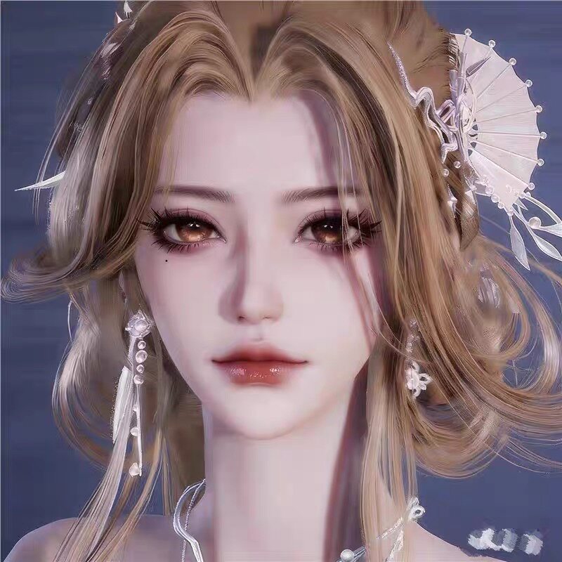 诛仙世界捏脸数据女 天音成女 琉光碎图片
