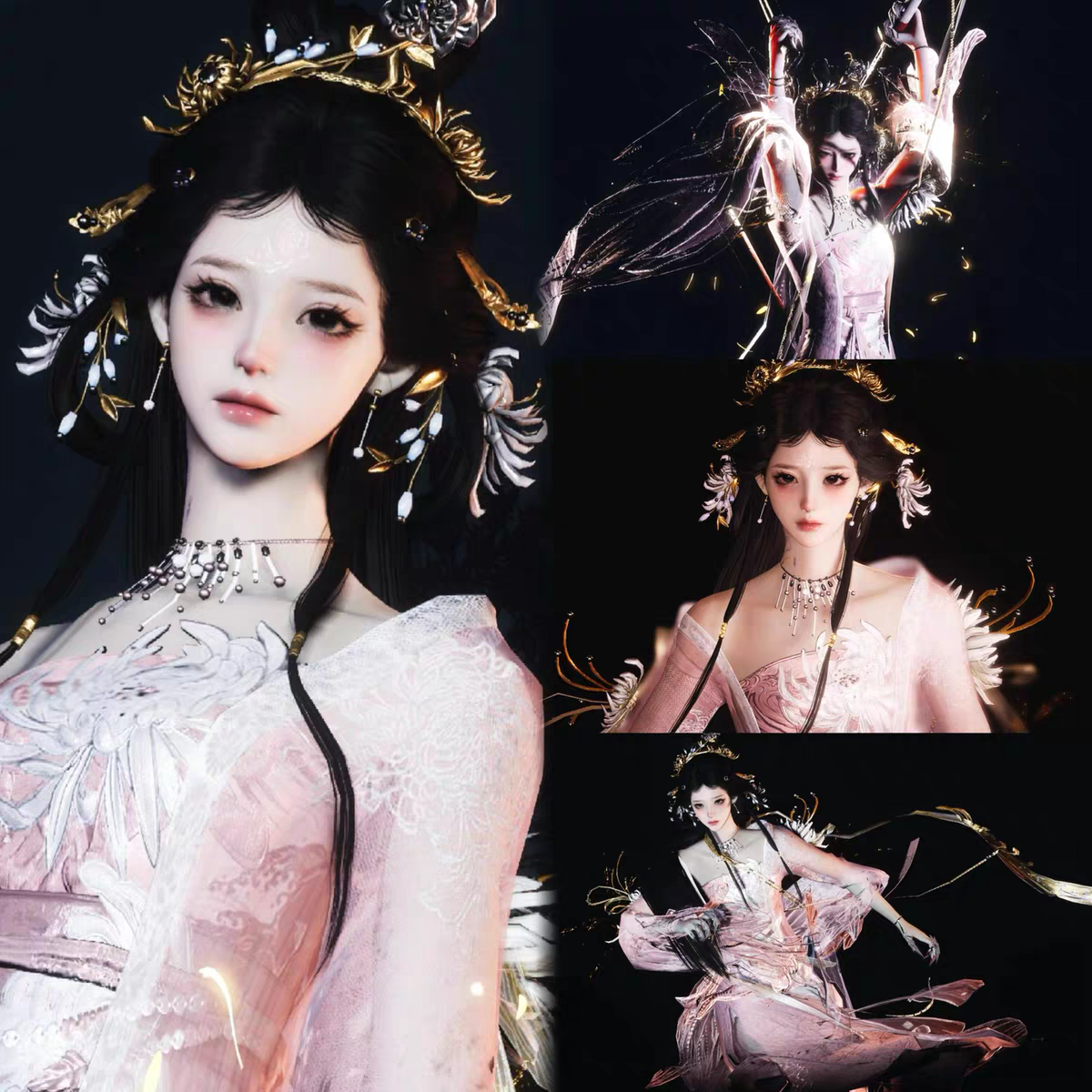 秒发 清歌 燕云十六声端游手游通用女捏脸 全门派通用