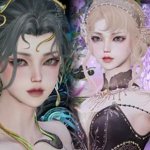 浅黛 明日之后捏脸码经典版数据 要易容卡