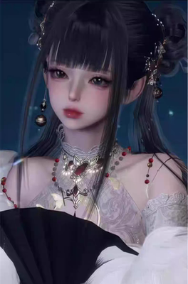 三清山小师妹丨弥雅原创 逆水寒手游捏脸女角色通用 原版