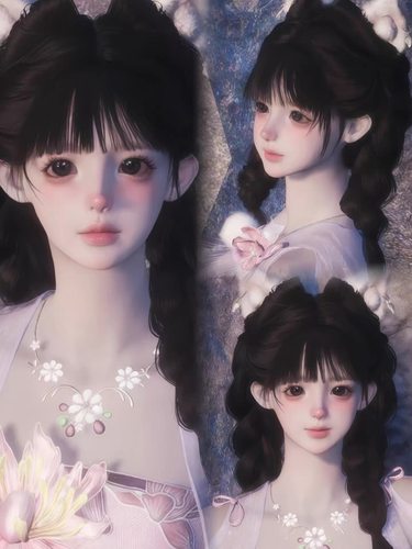 黏黏 我宣布我们冬瓜就是最可爱滴 燕云十六声捏脸女 端游手游