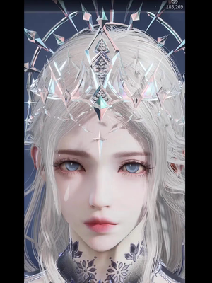 国服 永 劫无间捏脸数据 女脸型 顾清寒  雪絮清冷御姐 永 劫无间